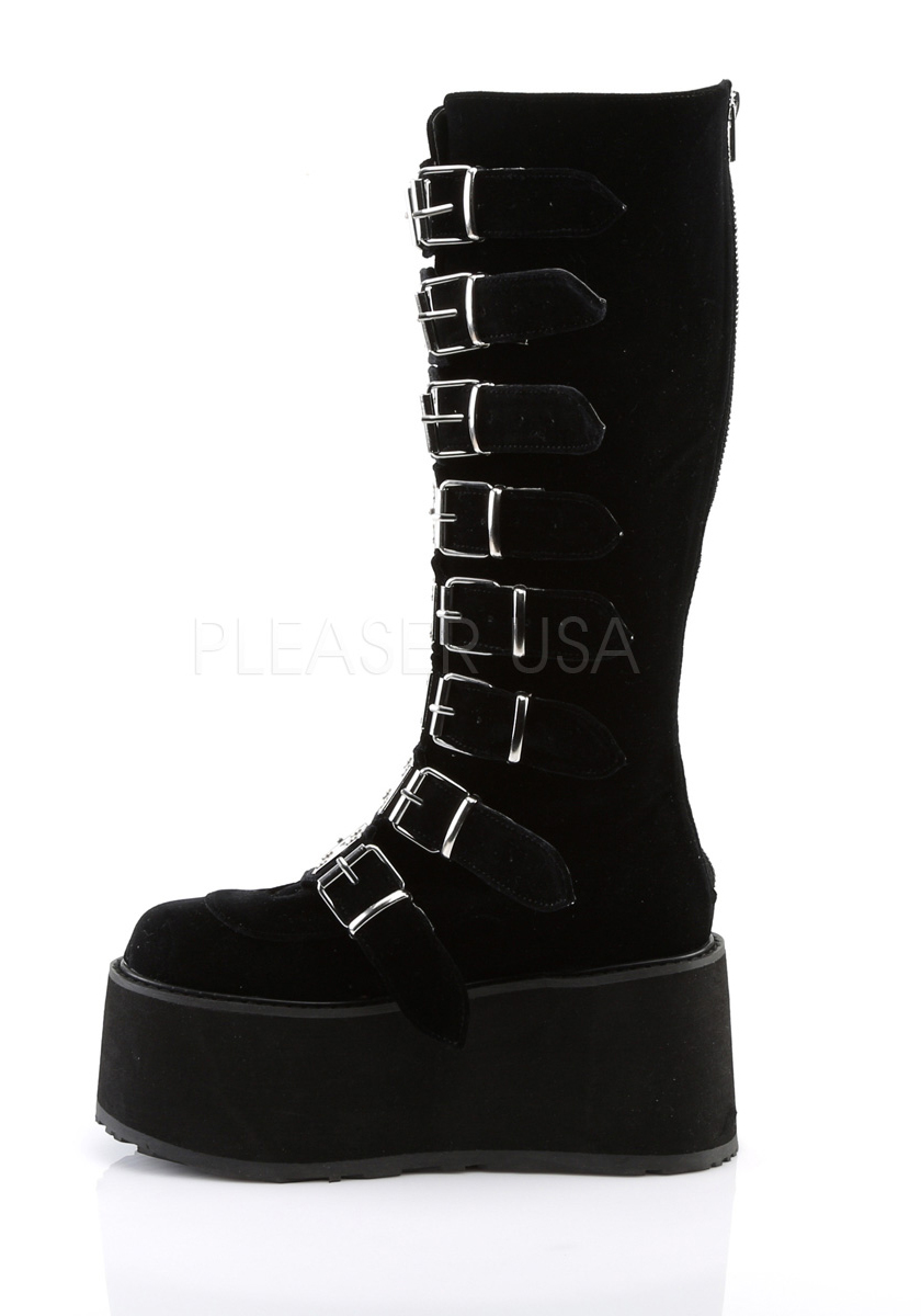 1 inch platform boots