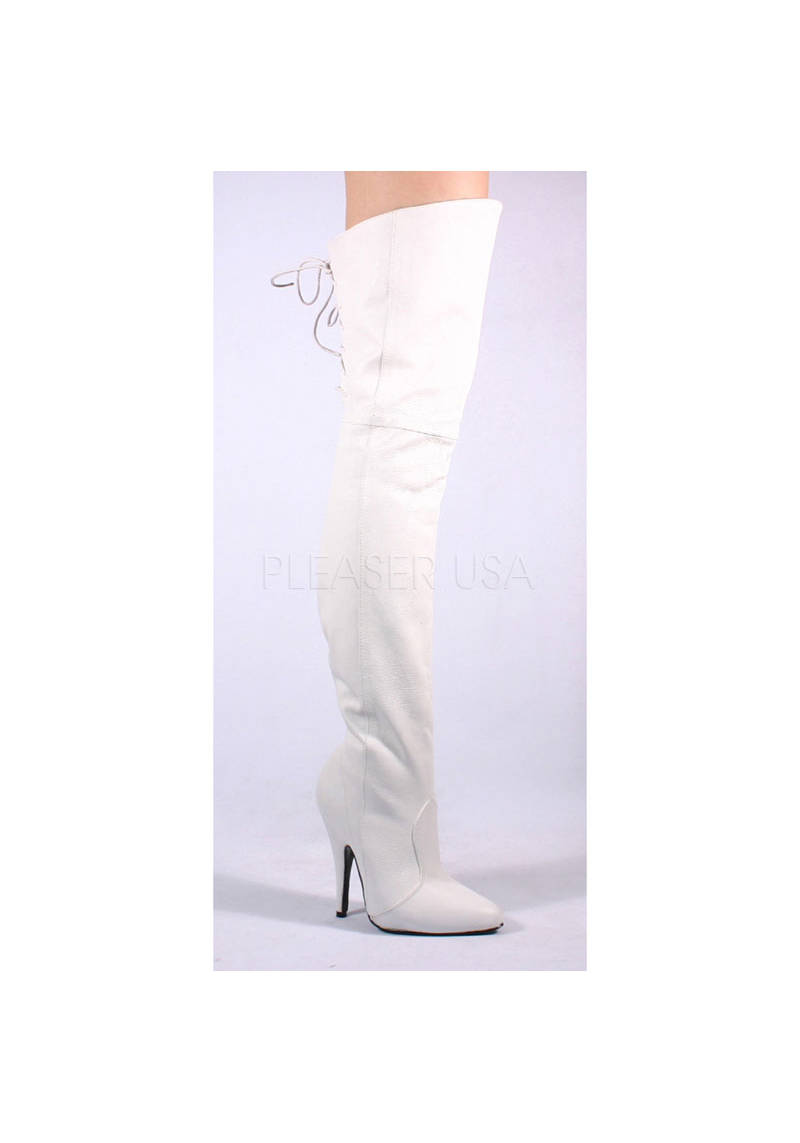 Pleaser LEGEND-8899 5 Inch Thigh Boot With Lacing Lacing Lacing Detail At The Rear e33440 Pleaser LEGEND-8899 5 Inch Thigh Boot With Lacing Lacing Lacing Detail At The Rear e33440