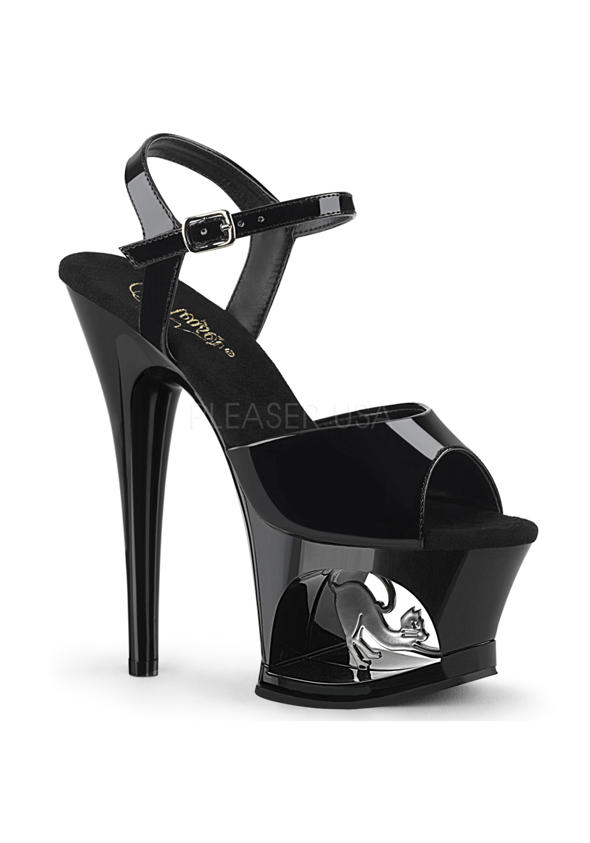 Details about   7 Inch Heel 2 3/4 Inch Platform Corset Style Ankle Strap Sandal 