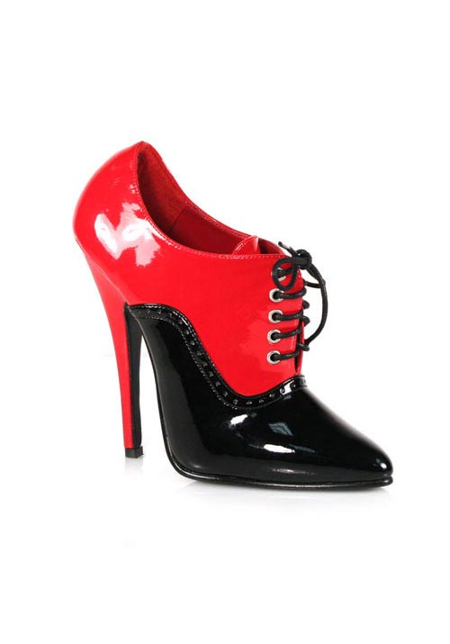 Pleaser Devious DOMINA-460 6 Inch Oxford Lace-Up Pumps | eBay