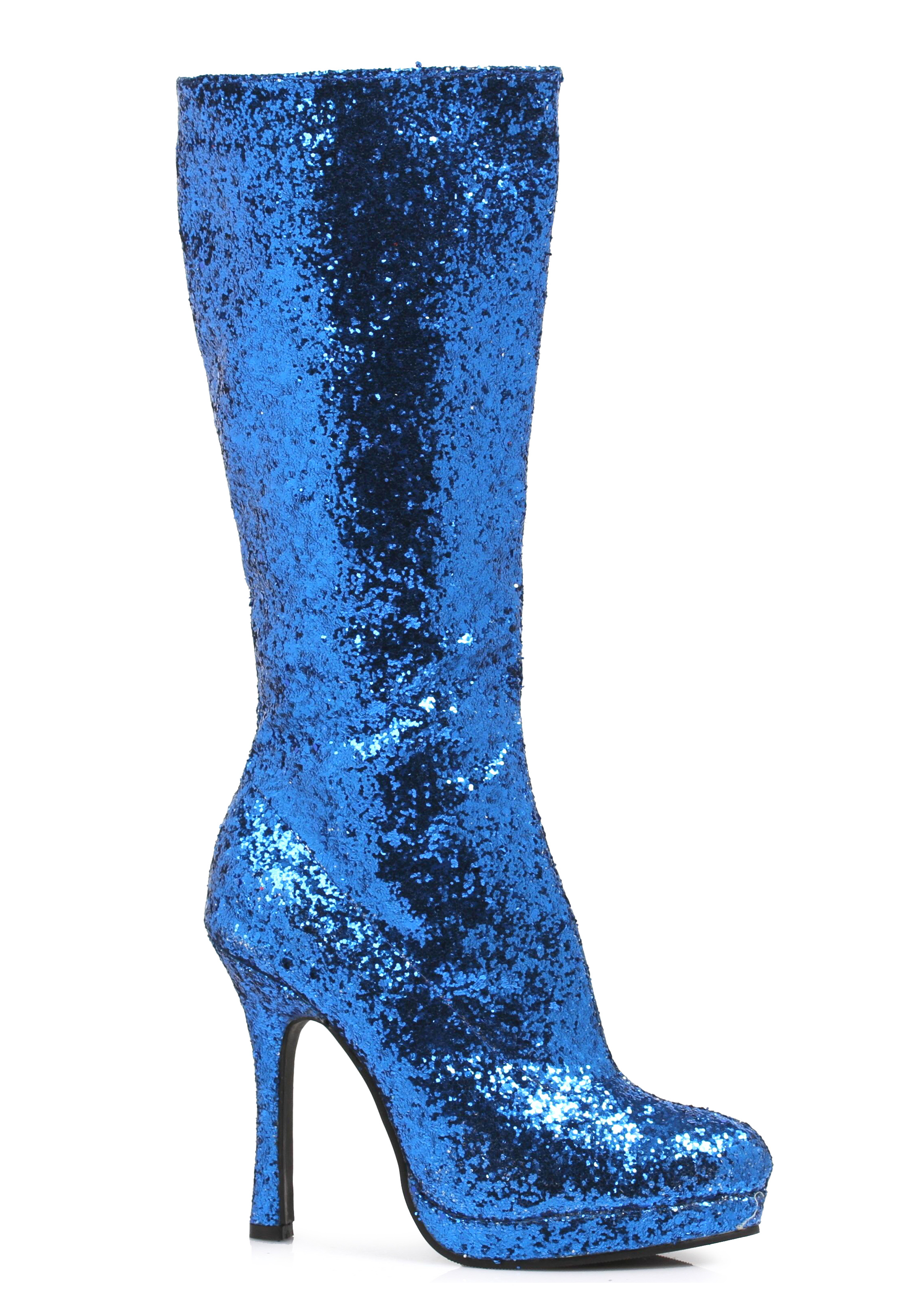 Ellie Shoes 421-ZARA 4 Inch Knee High Boot With Glitter | eBay