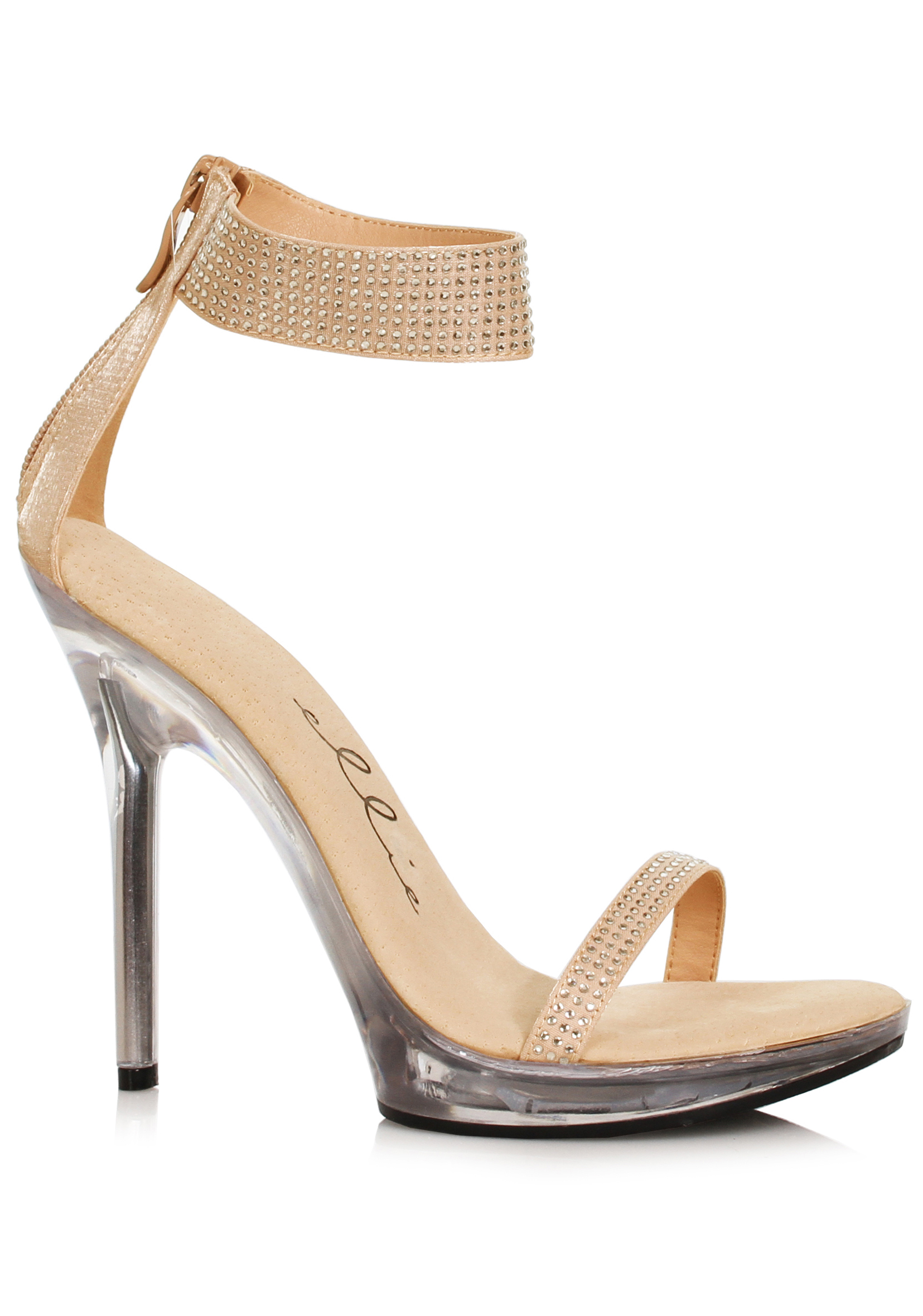 Ellie Shoes 502-HEIDI 5 pollici sandalo con strass - Foto 3 di 6