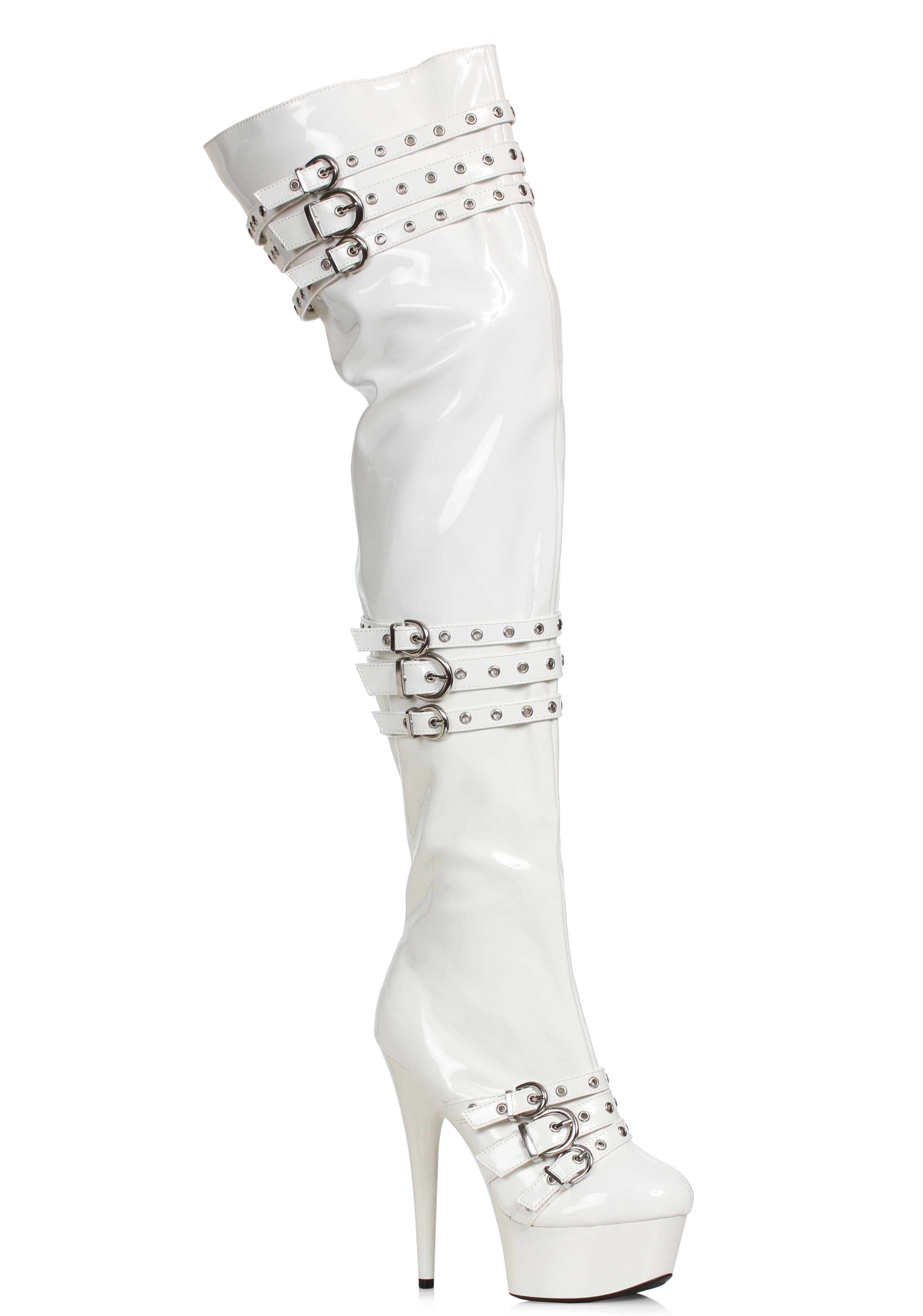 Ellie Shoes 609-SHERIDAN 6 pollici stivali alti elasticizzati alla coscia - Foto 4 di 4