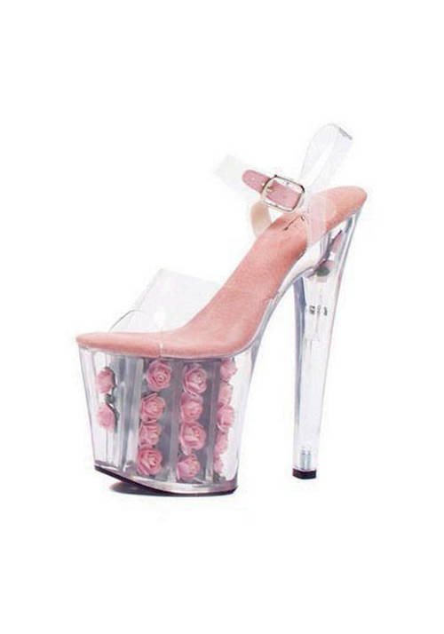 Ellie Shoes 821-BLOSSOM Women's 8 Inch Heel Mule - Imagen 2 de 2