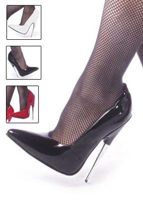 Pleaser Devious SCREAM-01 6 Inch Spike Stell Heel Pump - Picture 2 of 5