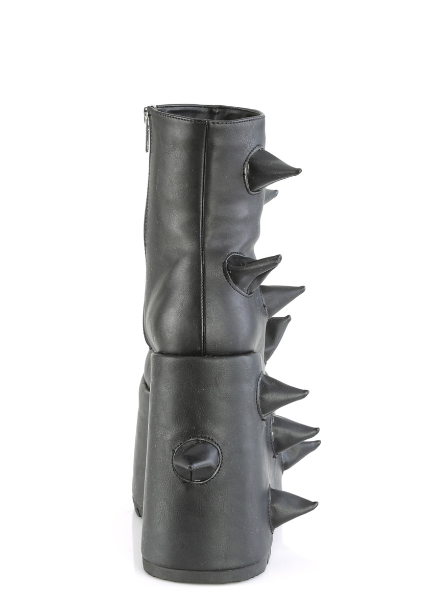 Pleaser Demonia 7 Inch Platform Ankle Boot, Side Zip | eBay
